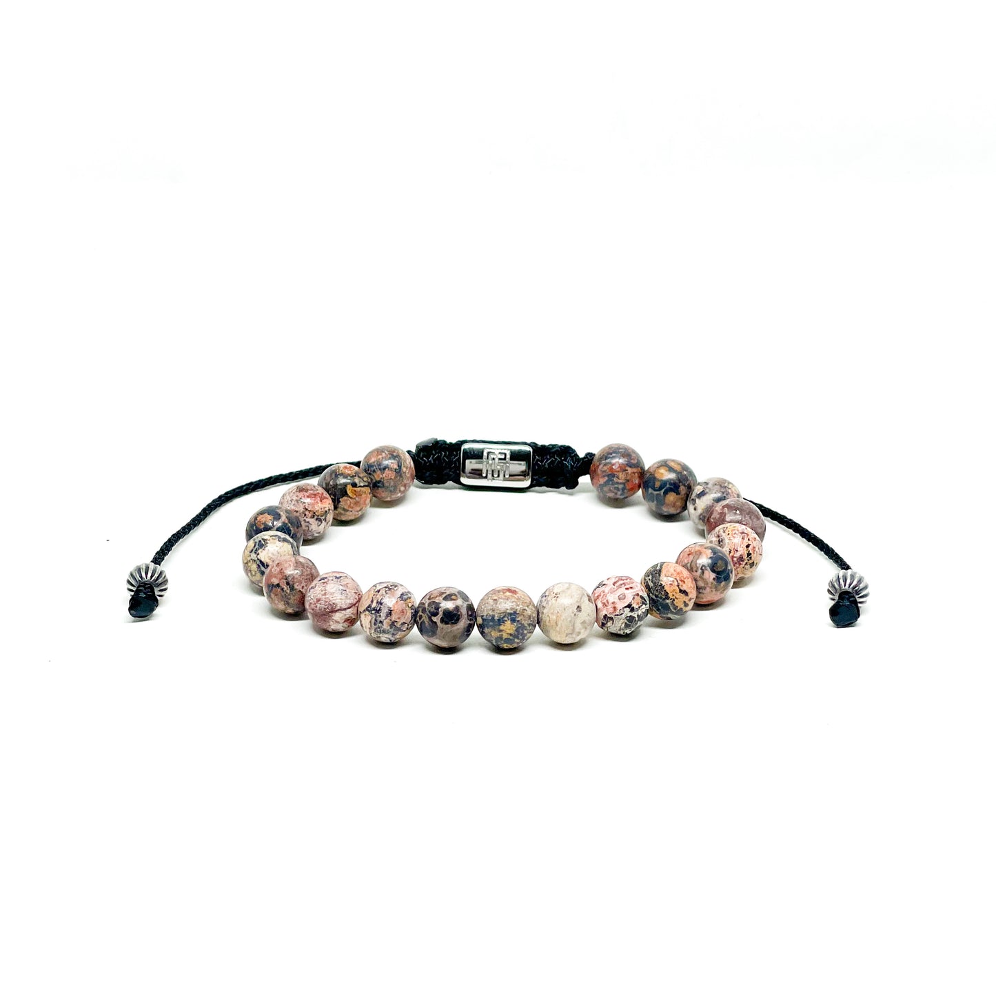 Leopard skin Jasper Men’s Bracelet.