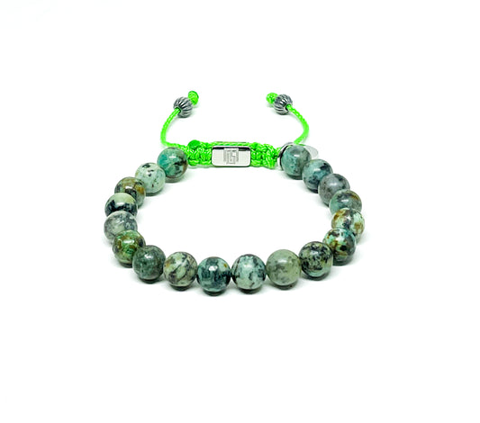 Men’s Bracelet With African Turquoise.